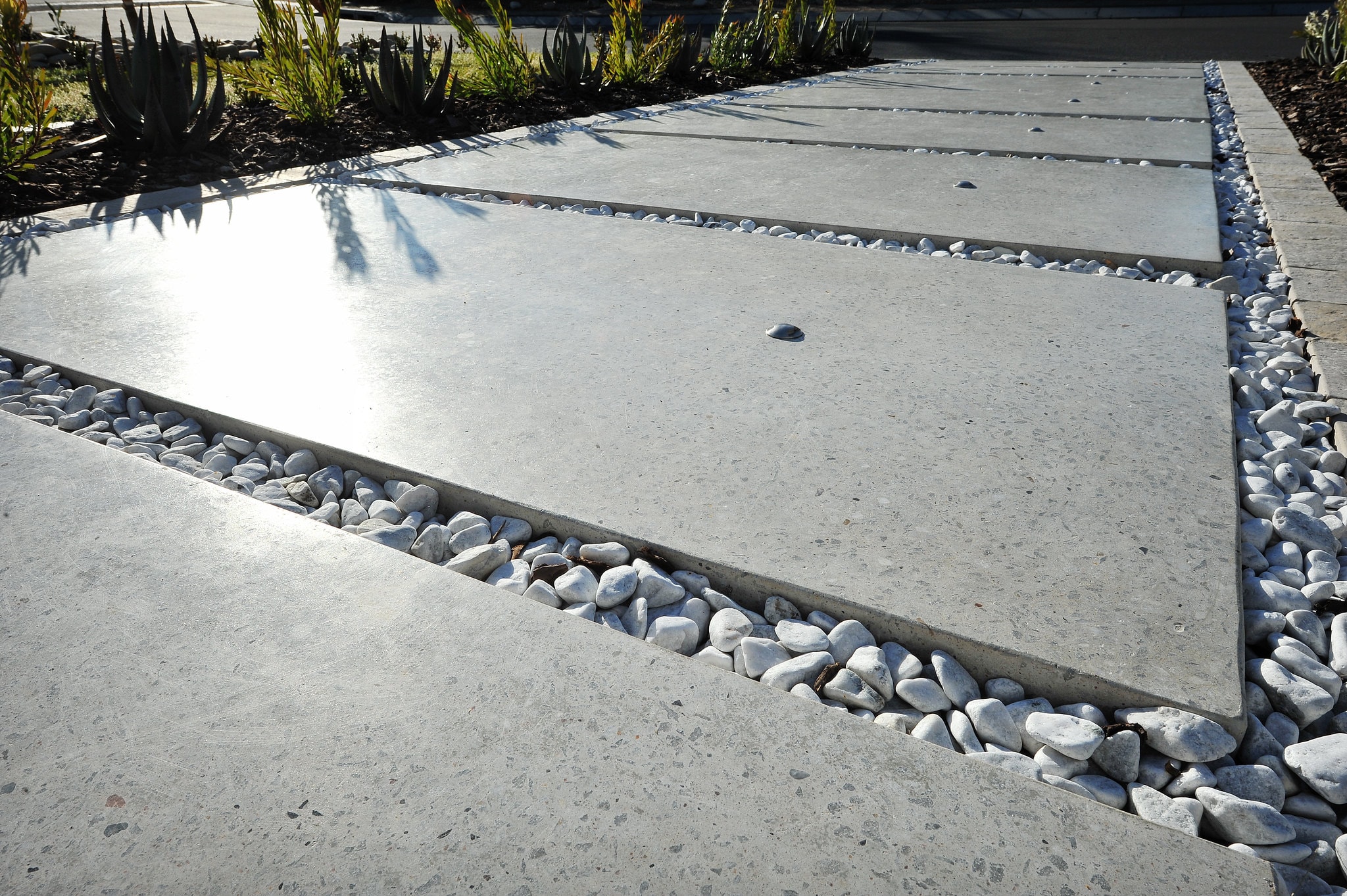 Image de dalles de béton décoratif